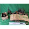 Image 2 : Wood Working Tool Group : Incl.  - Drill Bits - Planer - Wood Grain Roller / Stamps (Variety) - "Hob
