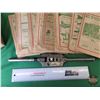 Image 3 : Wood Working Tool Group : Incl.  - Drill Bits - Planer - Wood Grain Roller / Stamps (Variety) - "Hob