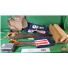 Image 1 : Carpentry Group : Incl. - Wood Mitre Box - Tool Belt - Hand Saw - Aprons - Etc! (SEE PICS!)  (Listin