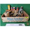 Image 1 : Lamp Parts Group : c/w Wood Crate (Crate Measures : 5-3/4"H x 17-1/2"W x 14-1/2"D) - Aladdin Lamp Wi