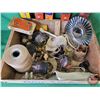 Image 4 : Lamp Parts Group : c/w Wood Crate (Crate Measures : 5-3/4"H x 17-1/2"W x 14-1/2"D) - Aladdin Lamp Wi
