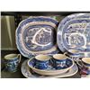 Image 2 : Large Glassware Group (35) : Oriental Blue & White (SEE PICS!)  (Listing & Descriptions are a GUIDE 