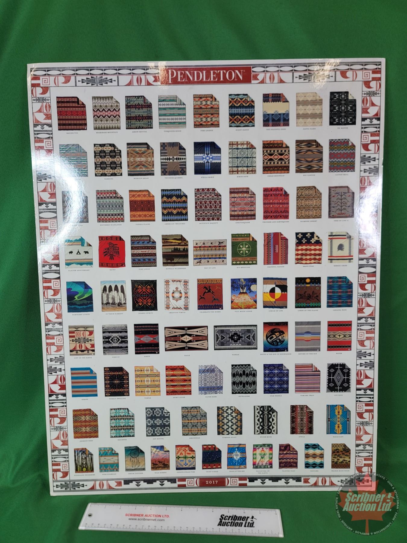 Pendleton Blanket Chart (28
