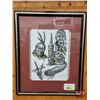 Image 1 : Framed Print : "Dignity" By Tenny Whitfield (1951-2014) (22"H x 18"W) (SEE PICS!)  (Listing & Descri