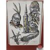 Image 2 : Framed Print : "Dignity" By Tenny Whitfield (1951-2014) (22"H x 18"W) (SEE PICS!)  (Listing & Descri