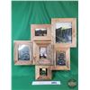 Image 1 : Framed Collage (Natural Wood Frame) : (29"H x 29"W) (SEE PICS!)  (Listing & Descriptions are a GUIDE