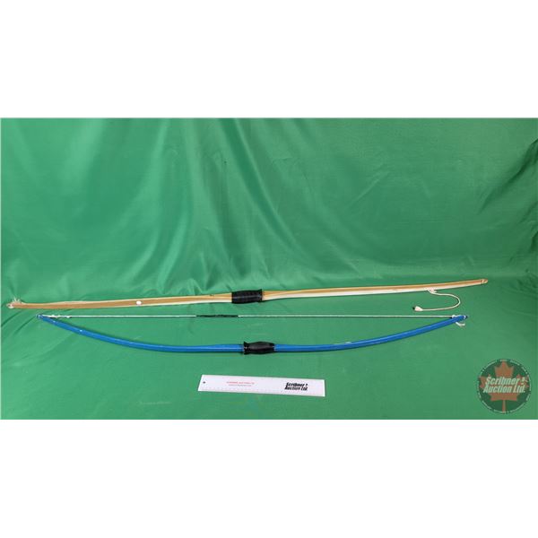 Pair of Bows (Longest Measures : 61"H) (SEE PICS!)  (Listing & Descriptions are a GUIDE ONLY and are