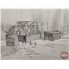 Image 2 : Framed Picture : John Lyon (25-1/2"H x 29-1/2"W) (SEE PICS!)  (Listing & Descriptions are a GUIDE ON