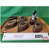 Image 1 : Sad Irons (6) & Handle (1) (SEE PICS!)  (Listing & Descriptions are a GUIDE ONLY and are subject to 