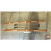 Image 1 : ACTRA-XC Skis & Bamboo Ski Poles (82"H) (SEE PICS!)  (Listing & Descriptions are a GUIDE ONLY and ar