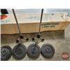 Image 2 : Sportcraft Shuffle Board Set (Indoor/Outdoor) (Box Measures 6"H x 6"w x 67-1/2"L) (SEE PICS!)  (List