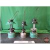 Image 2 : Coleman Lantern Trio (Missing Globes)  (SEE PICS!)  (Listing & Descriptions are a GUIDE ONLY and are