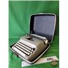 Image 2 : Smith-Corona Sterling Typewriter in Case (Case Measures : 5-1/2"H x 14-3/4"W x 14"D) (SEE PICS!)  (L