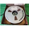 Image 2 : Video Tape Recording Reel in Case (Case Measures : 2-3/4"H x 14-1/4"W x 14-1/4"D) (SEE PICS!)  (List