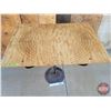 Image 2 : Beaver Pelt Stretching Table c/w Multiple Stretching Boards (12) (Largest Board Measures 48"H x 32"W