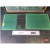 Image 2 : Vintage School Combo : Incl. (3) Desk Top Chaulk Boards & Schooling Litho Scroll (Scroll Measures 10