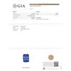 Image 6 : GIA Cert 19.22 ctw Tanzanite and Diamond Ring - 14KT White Gold