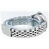 Image 4 : Rolex Ladies Quickset Stainless Steel White Diamond And Sapphire Datejust Wristw