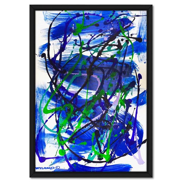 Untitled Abstract by Wyland Original