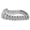 Image 7 : Rolex Ladies Stainless Steel Salmon Dial White Gold Diamond Bezel Datejust Hidde
