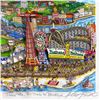 Image 2 : Take the B-Train to Brooklyn by Fazzino Charles