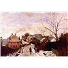 Image 1 : Camille Pissarro - Neige a Lower Norwood