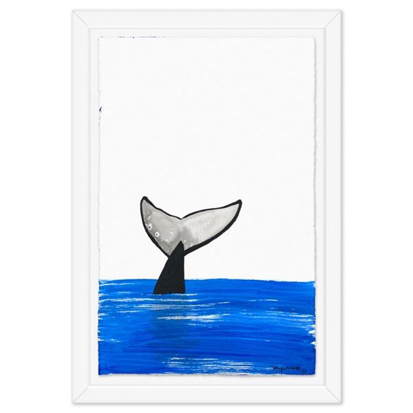 Whale Tail by Wyland Original