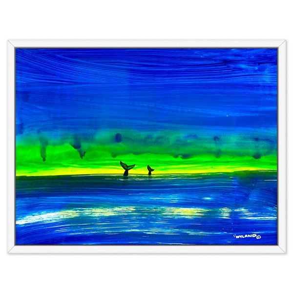 Whale Tails by Wyland Original