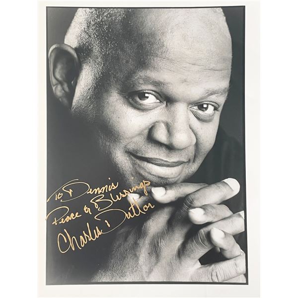 Alien actor Charles Dutton signed photo