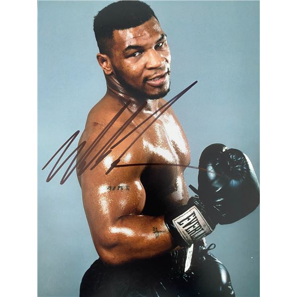Boxing Champion Mike Tyson signed photo