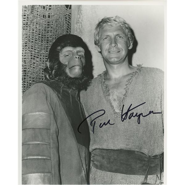 Planet of the Apes Ron Harper signed TV photo