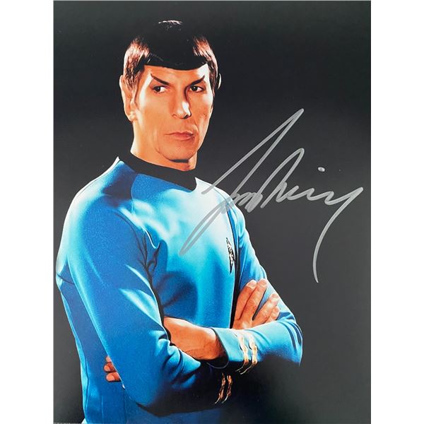 Star Trek Leonard Nimoy signed photo