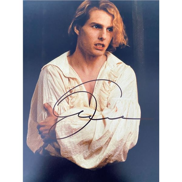 Interview With A Vampire Tom Cruise signed photo