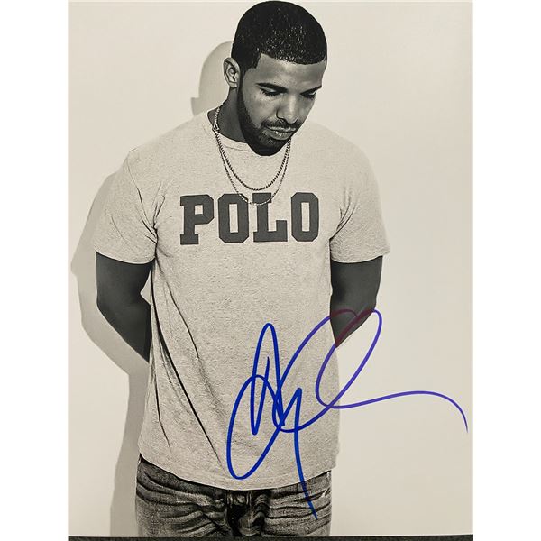 Drake signed photo