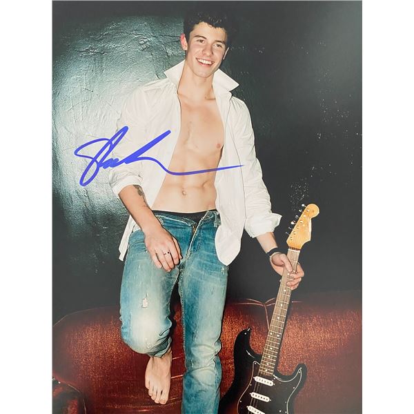 Shawn Mendes signed photo