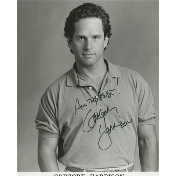Logans Run Gregory Harrison signed photo