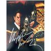 Image 1 : Batman Begins Christian Bale signed movie photo