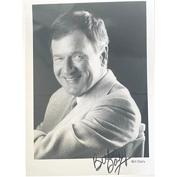 Bob Newhart Show  Bill Daily signed photo
