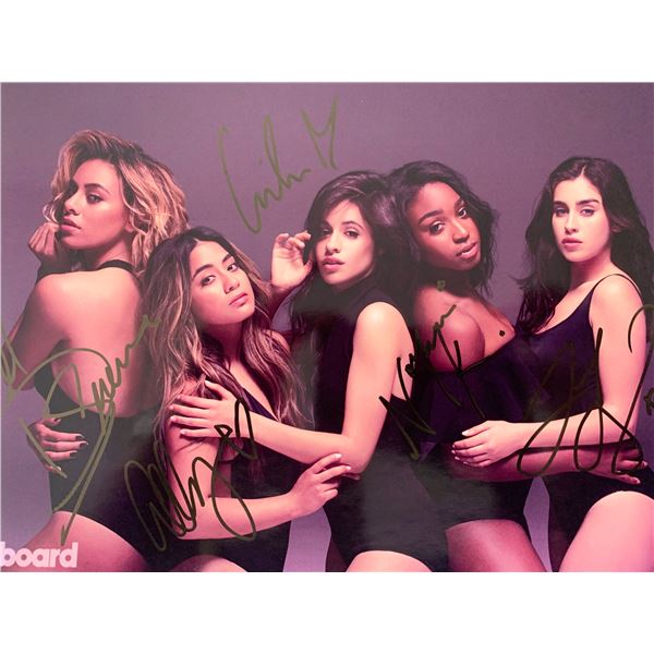 Fifth Harmony signed photo