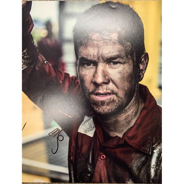 Mark Wahlberg signed photo