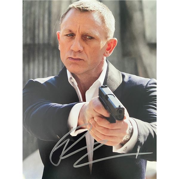James Bond Daniel Craig signed photo