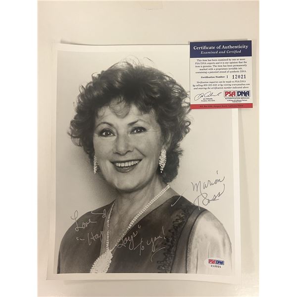 Happy Days Marion Ross signed photo. PSA