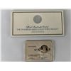 Image 1 : Franklin Mint Collectors Society official membership card and coin