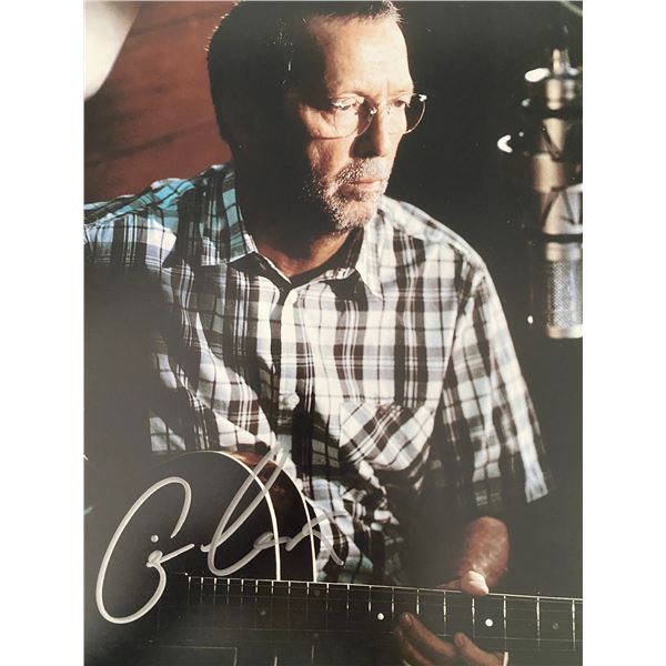 Eric Clapton signed photo