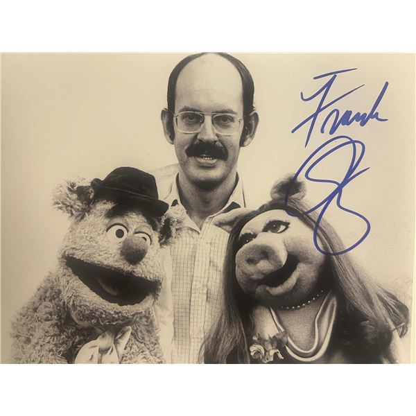 Sesame Street Frank Oz signed photo. GFA Authenticated