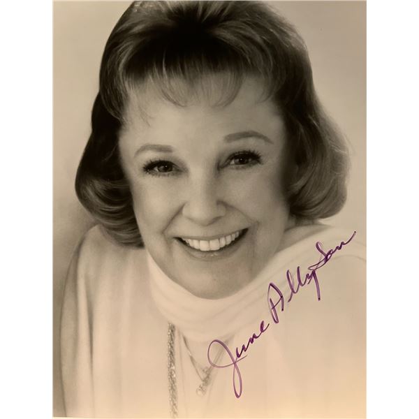 Battle Circus June Allyson signed photo