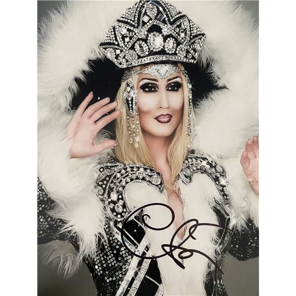 Cher signed photo