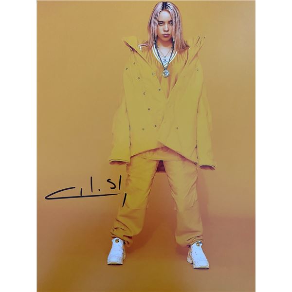 Billie Eilish signed photo