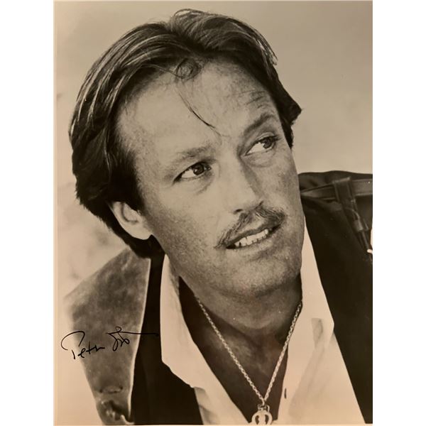 Easy Rider Peter Fonda signed photo