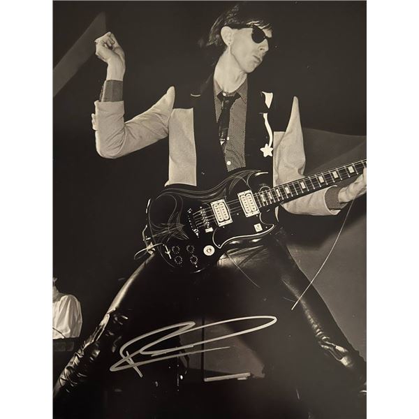 The Cars Ric Ocasek signed photo